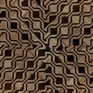 Kahverengi ve bej desenli tüvit kumaşı kontrol edin. Çeşitli zigzag yüzeyinin soyut arkaplanı. Farklı renklerde doğal kaotik doku, ahşap desen, ahşap desen, ahşap desen..