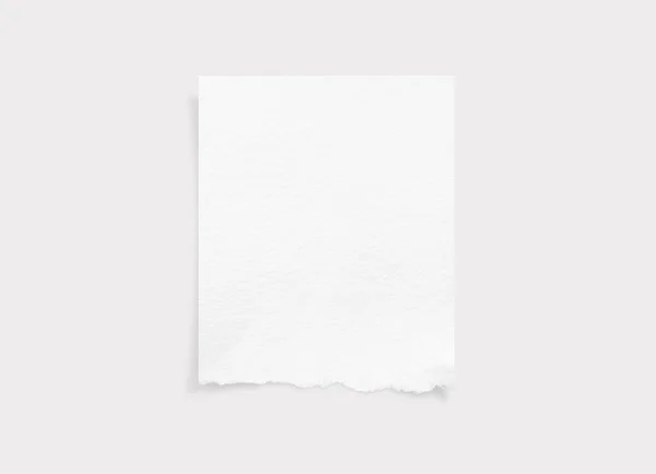 Des Bords Papier Déchirés Texture Papier Déchiré Étiquette Papier Feuille — Photo