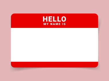 Graffiti arka planı. Merhaba, benim adım. İsim etiketinizi yapıştırın. Sokak sanatının arka planı. Vektör.