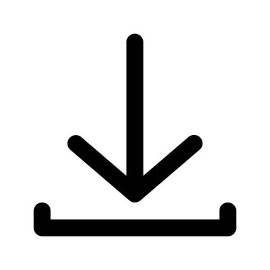 Simge indir. Dosya indirme işareti ve simgesi.