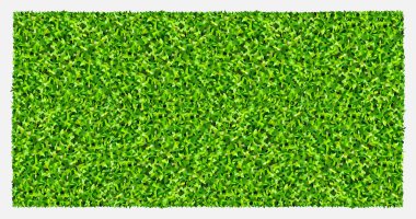 Yeşil çimen arka planı. Yeşil çimen dokusu. Yeşil çimen, pürüzsüz doku. Vektör.