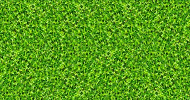 Yeşil çimen arka planı. Yeşil çimen dokusu. Yeşil çimen, pürüzsüz doku. Vektör.