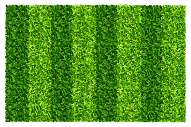 Spor ve eğlence için yeşil çimen alanı arka planı. Gerçekçi yeşil çimen deseni ve dokusu.