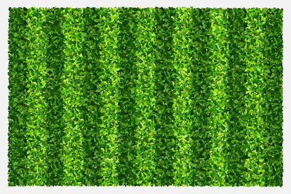 Spor ve eğlence için yeşil çimen alanı arka planı. Gerçekçi yeşil çimen deseni ve arka plan dokusu. Vektör.