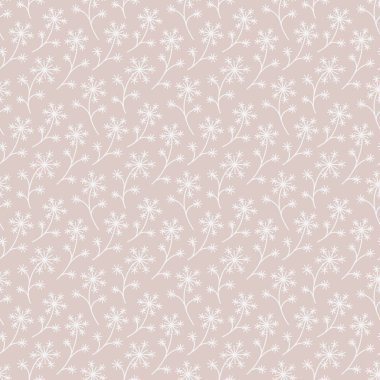 Kusursuz çiçek deseni, narin renklerde tekrar eden desenli çiçek deseni. Vektör.