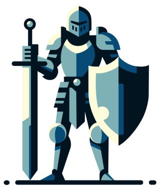 Beyaz arkaplanda bir gecenin düz stil illüstrasyonu.