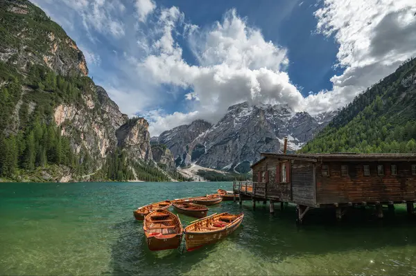 stock image Big mountains in Dolomites, Italy