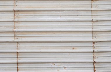 Metal dikey paneller dış mekan dokusu.