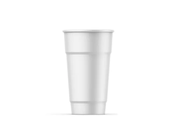 Одноразова Чашка Холодного Напою Содового Поп Льодового Чаю Або Кави Ліцензійні Стокові Зображення