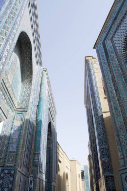 Shah-i-Zinda, Semerkant, Özbekistan 'ın kuzeydoğusundaki nekropolis.