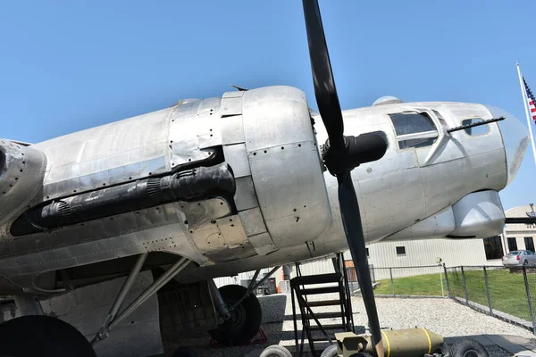 Калифорния Сша Апрель 2023 B17 Восстановлен Экспозиции Музея Самолетов Славы — стоковое фото