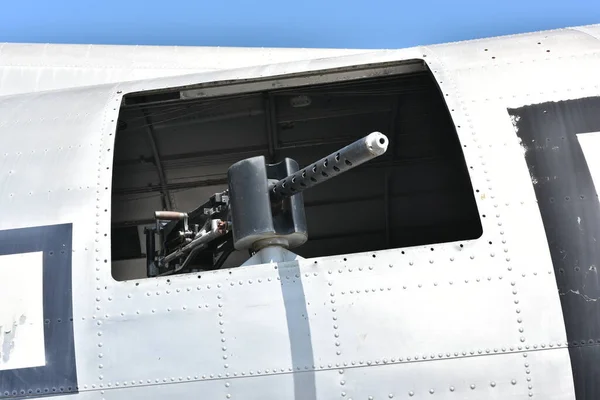 カリフォルニア アメリカ 2023年4月 B17は名声博物館の飛行機で博覧会で復元された — ストック写真