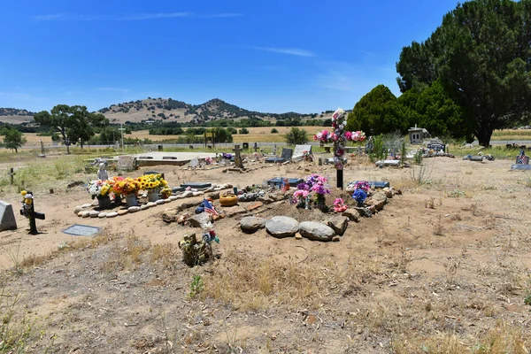 Particular Del Cementerio Misión Santa Ysabel Sur California —  Fotos de Stock