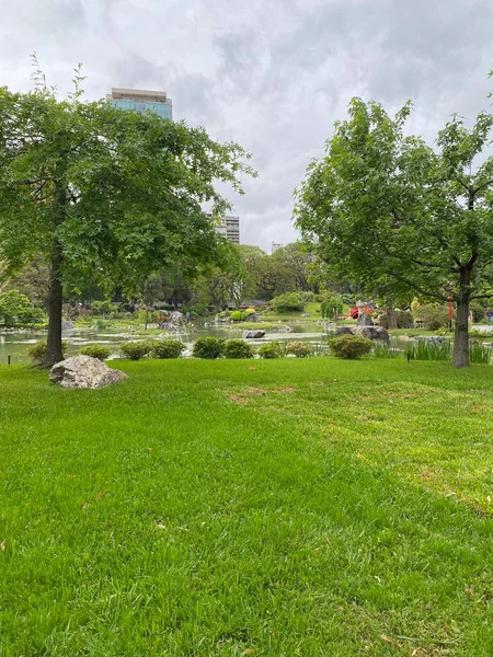 stock image Japanese Garden, located in Buenos Aires, a public Park in Buenos Aires, located in the Palermo district, and is the world's largest Japanese garden