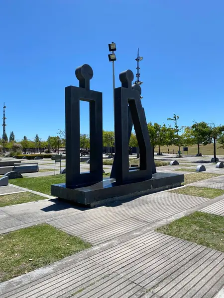 Parque Memória Espaço Público Localizado Cidade Buenos Aires Argentina Para — Fotografia de Stock