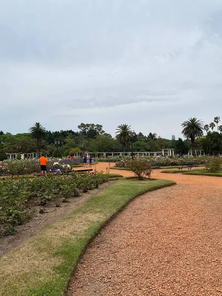 Rosornas Trädgård Palermo Distriktet Buenos Aires Argentina Den Offentliga Parken — Stockfoto