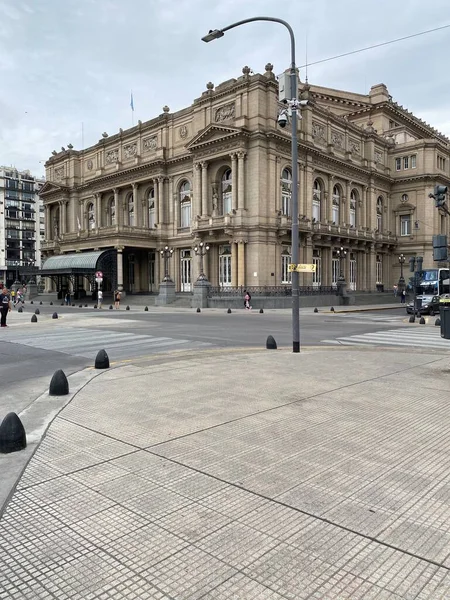 ブエノスアイレス アルゼンチン テアトル コロン コロンバス シアター アルゼンチンのブエノスアイレスにある主要なオペラハウスです 世界第3位のオペラハウスです — ストック写真