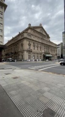BueNOS AIRES, ARGENTINA: Teatro Colon (Columbus Theatre) Buenos Aires, Arjantin 'in ana opera binasıdır. Dünyanın en iyi üçüncü opera binasıdır..