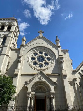 Buenos Aires, Arjantin: Eski tarihi mimariye güzel manzara. Zarif bina cephesi.