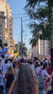 Buenos Aires, Arjantin sermaye city Güney Amerika'da eklektik tarzı mimarisinin havadan görünümü