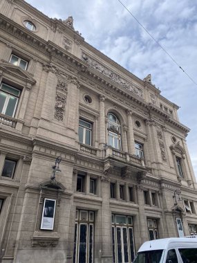 Eski bina cephesi, mimari, Buenos Aires Arjantin sokağı