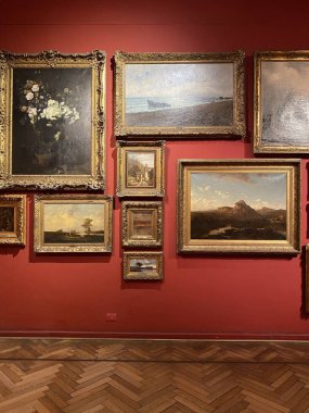 Buenos aires, Arjantin - Ulusal Güzel Sanatlar Müzesi veya Güzeller Müzesi 'nde sergiler