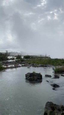 Iguazu Şelaleleri, Şelaleler, Şelaleler, Şelaleler, Ormanlar Iguazu Arjantin, UNESCO 'nun Dünya Mirası Bölgesi.