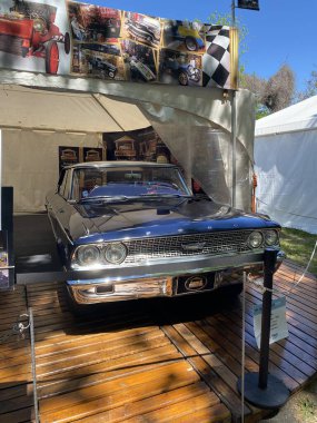 Arjantin: Gündüz araba fuarı, San Isidro otoklasika, Buenos Aires.