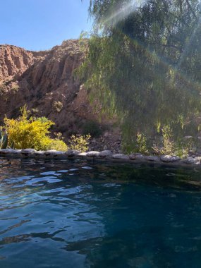 Cacheuta 'daki Kaplıcalar, Lujan de Cuyo, Mendoza, Arjantin