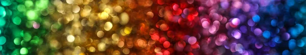Абстрактный Радужный Цвет Фона Боке Огней Красочном Градиенте — стоковое фото