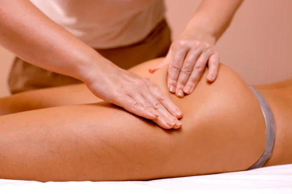 Therapy Buttocks Sports Cellulite Massage Brazilian Butt Lift Fotografia De Stock