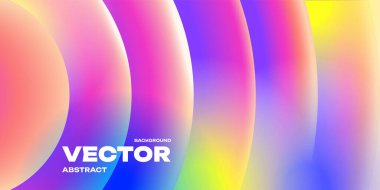 Yumuşak eğimli neon şekilleri içeren canlı ve soyut bir arkaplan. Tasarım pembe, mor, sarı ve mavinin canlı tonlarını harmanlayarak dinamik ve fütüristik bir görsel oluşturur..
