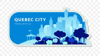Quebec şehrinin nefes kesici güzellikteki siluetini ve canlı yeşilliğini bu çarpıcı grafik çalışmalarıyla keşfedin.