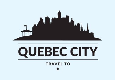 Bu çarpıcı ufuk çizgisi grafiğine bakarak Quebec şehrinin inanılmaz güzelliğini ve zengin tarihini keşfedin.