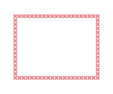 soyut sanatsal yaratıcı kırmızı sınır vektörü çizimi