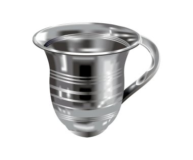 soyut sanatsal yaratıcı detaylı çelik sürahi çizimi