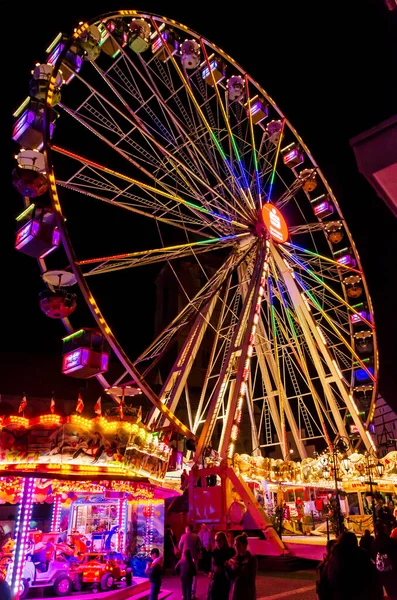 Soest Alemanha Novembro 2022 Ferris Wheel Soest Kirmes Fair — Fotografia de Stock