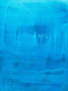 Mavi grunge fırçalanmış duvar dokusu arkaplanı