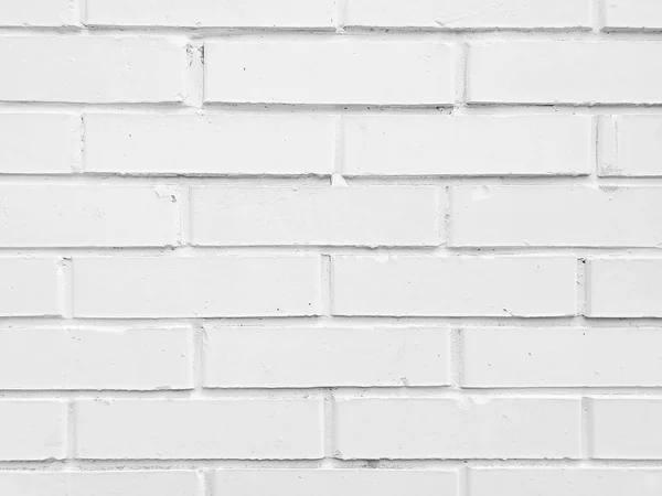 Witte Baksteen Muur Closeup Textuur Achtergrond — Stockfoto