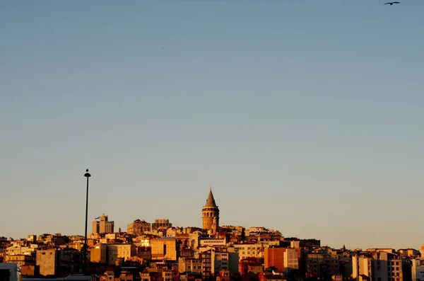 Eminn, İstanbul, Türkiye 'den Galata Tower sahnesi