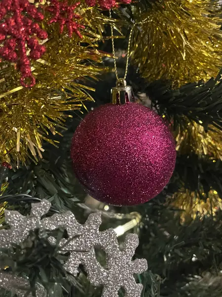 Bu görüntüdeki Noel 'in ihtişamına bakın. Renkli süslerle süslenmiş güzel bir ağaç, parıldayan ışıklar ve tepesinde bir yıldız. Sıcak, şenlikli bir atmosfer ve hediyelerle çevrelenmiş, tatil sezonunun özünü yakalıyor.