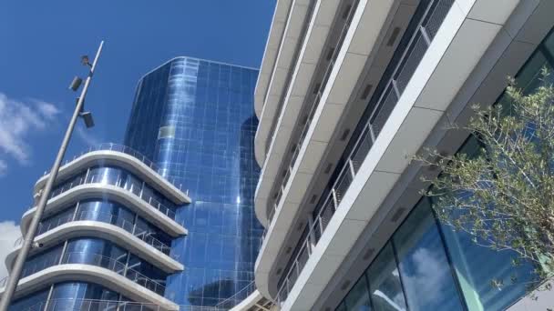 Mriehel Malta Enero 2023 Quad Business Centre Towers Edificios Oficinas — Vídeos de Stock