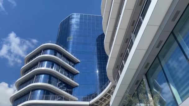 Mriehel Malta Enero 2023 Quad Business Centre Towers Edificios Oficinas — Vídeos de Stock