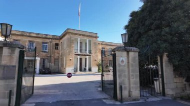 Valletta, Malta 25.11.2024 Sör Paul Boffa Hastanesi. Yüksek kalite 4k görüntü