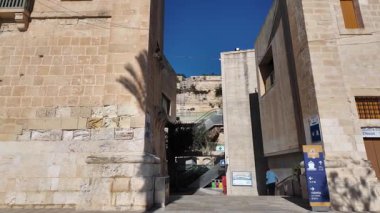 Valletta, Malta 25.11.2024 Valletta limanı. Yüksek kalite 4k görüntü