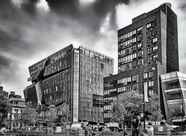 New York City, ABD, 14 Mayıs 2018, Cooper Meydanı, Manhattan