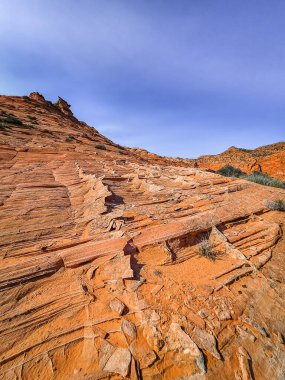 Edmaier 's Secret patikasında bir kaya oluşumunun görüntüsü, Arizona.
