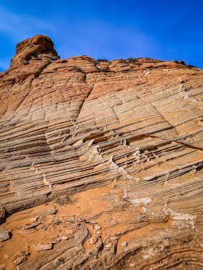 Edmaier 's Secret patikasında bir kaya oluşumunun görüntüsü, Arizona.