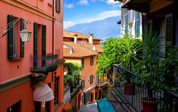 Bellagio Dorp Aan Het Comomeer Bij Milaan Italië Regio Lombardije — Stockfoto