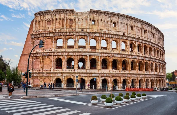 Рим Италия Римский Колизей Колизей Колизей Древний — стоковое фото